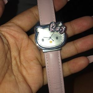 pink hello kitty watch